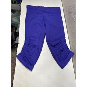 Lululemon‎ In The Flow Crop II Purple Yoga Tight Legging Women’s Size 6